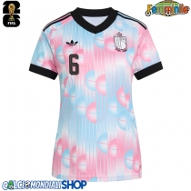 Maglie da calcio Belgio Axel Witsel #6 Seconda Maglia Femminile Mondiali 2026  Manica Corta